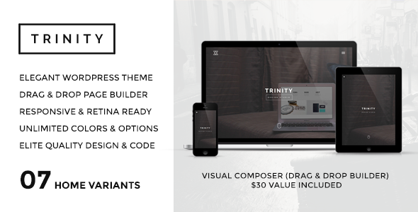 TRINITY Preview Wordpress Theme - Rating, Reviews, Preview, Demo & Download