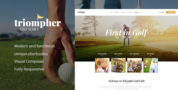 Triompher Preview Wordpress Theme - Rating, Reviews, Preview, Demo & Download