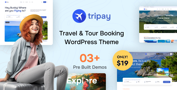 Tripay Preview Wordpress Theme - Rating, Reviews, Preview, Demo & Download