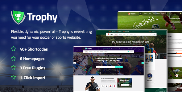 Trophy Preview Wordpress Theme - Rating, Reviews, Preview, Demo & Download