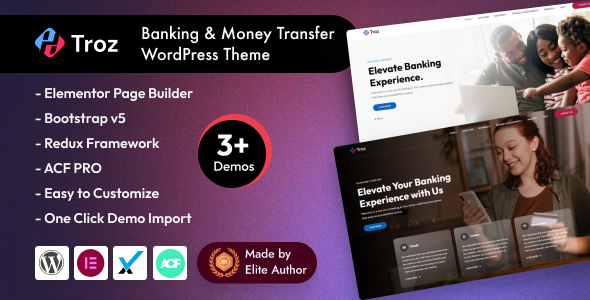 Troz Preview Wordpress Theme - Rating, Reviews, Preview, Demo & Download