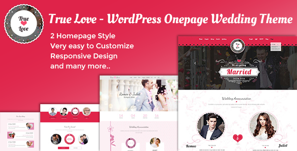 True Love Preview Wordpress Theme - Rating, Reviews, Preview, Demo & Download