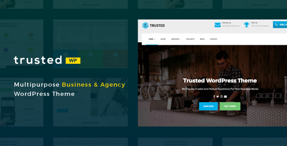 Trusted Preview Wordpress Theme - Rating, Reviews, Preview, Demo & Download