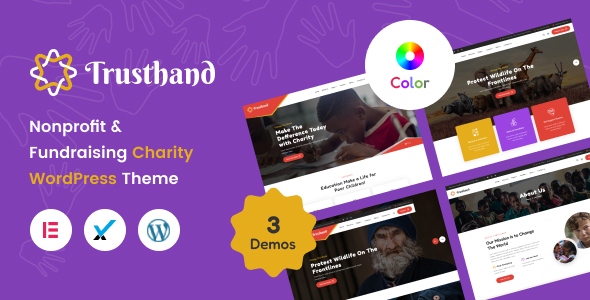 Trusthand Preview Wordpress Theme - Rating, Reviews, Preview, Demo & Download