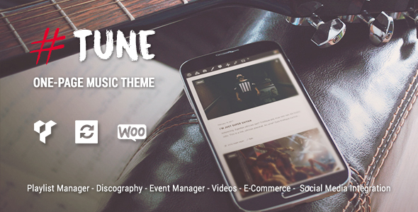 Tune Preview Wordpress Theme - Rating, Reviews, Preview, Demo & Download