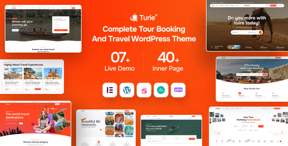 Turie Preview Wordpress Theme - Rating, Reviews, Preview, Demo & Download