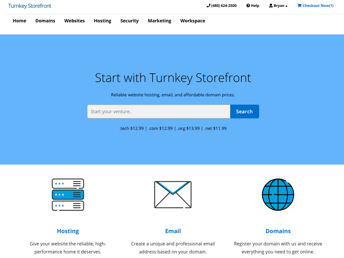 Turnkey Storefront Preview Wordpress Theme - Rating, Reviews, Preview, Demo & Download