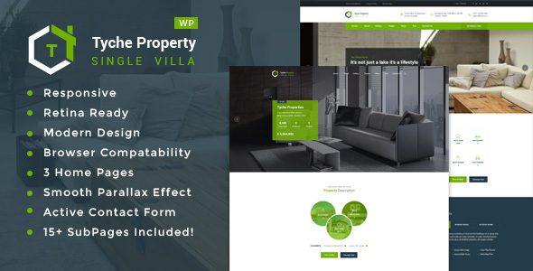 Tyche Properties Preview Wordpress Theme - Rating, Reviews, Preview, Demo & Download