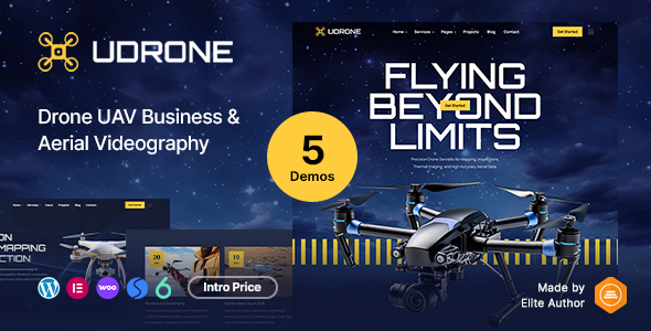 Udrone Preview Wordpress Theme - Rating, Reviews, Preview, Demo & Download