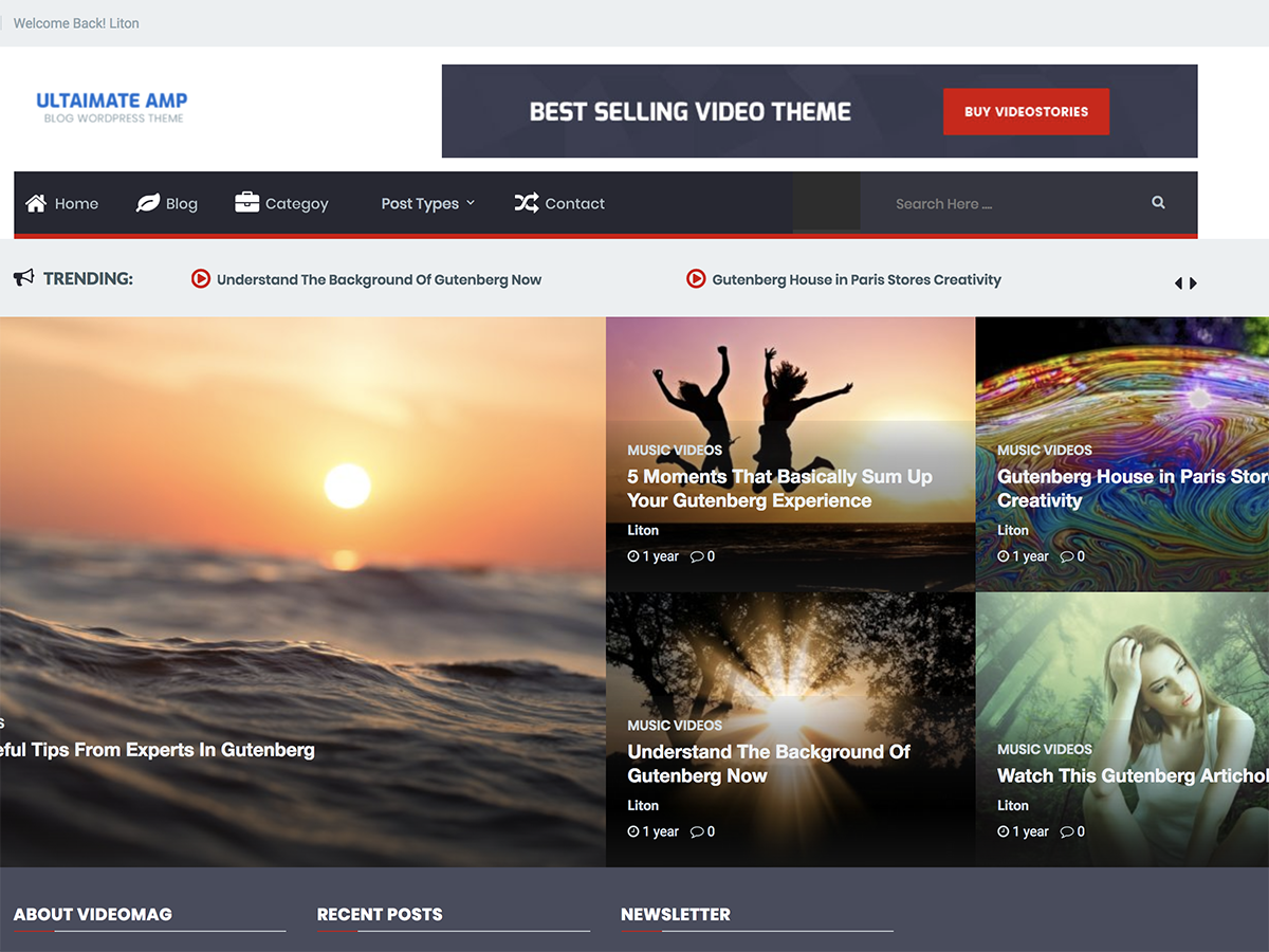 Ultimate AMP Preview Wordpress Theme - Rating, Reviews, Preview, Demo & Download
