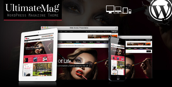 Ultimate Magazine Preview Wordpress Theme - Rating, Reviews, Preview, Demo & Download