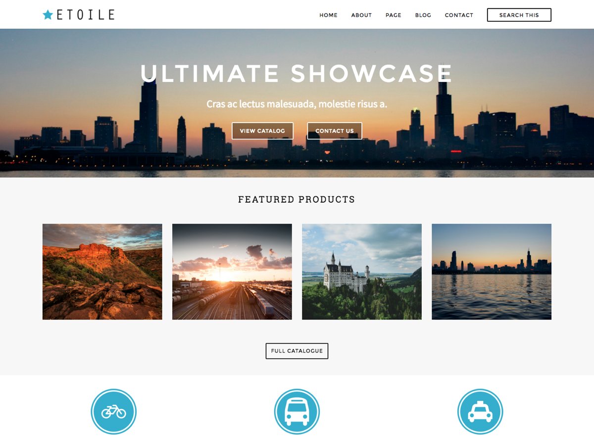Ultimate Showcase Preview Wordpress Theme - Rating, Reviews, Preview, Demo & Download