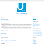 Ultra Framework