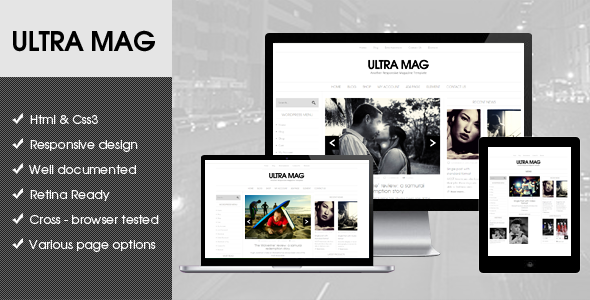 Ultra Mag Preview Wordpress Theme - Rating, Reviews, Preview, Demo & Download