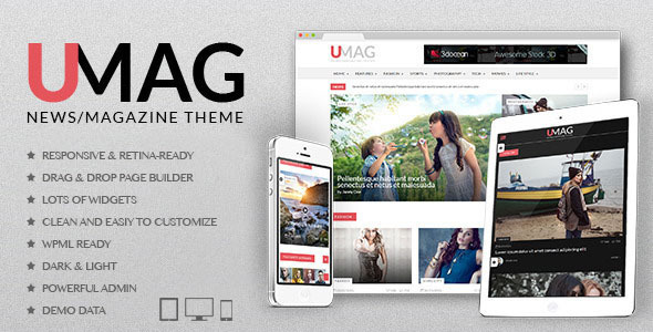 UMag Preview Wordpress Theme - Rating, Reviews, Preview, Demo & Download