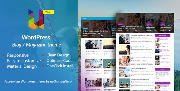 Unick Preview Wordpress Theme - Rating, Reviews, Preview, Demo & Download