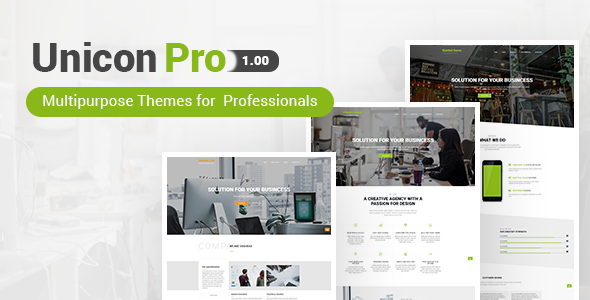 Unicon Pro Preview Wordpress Theme - Rating, Reviews, Preview, Demo & Download