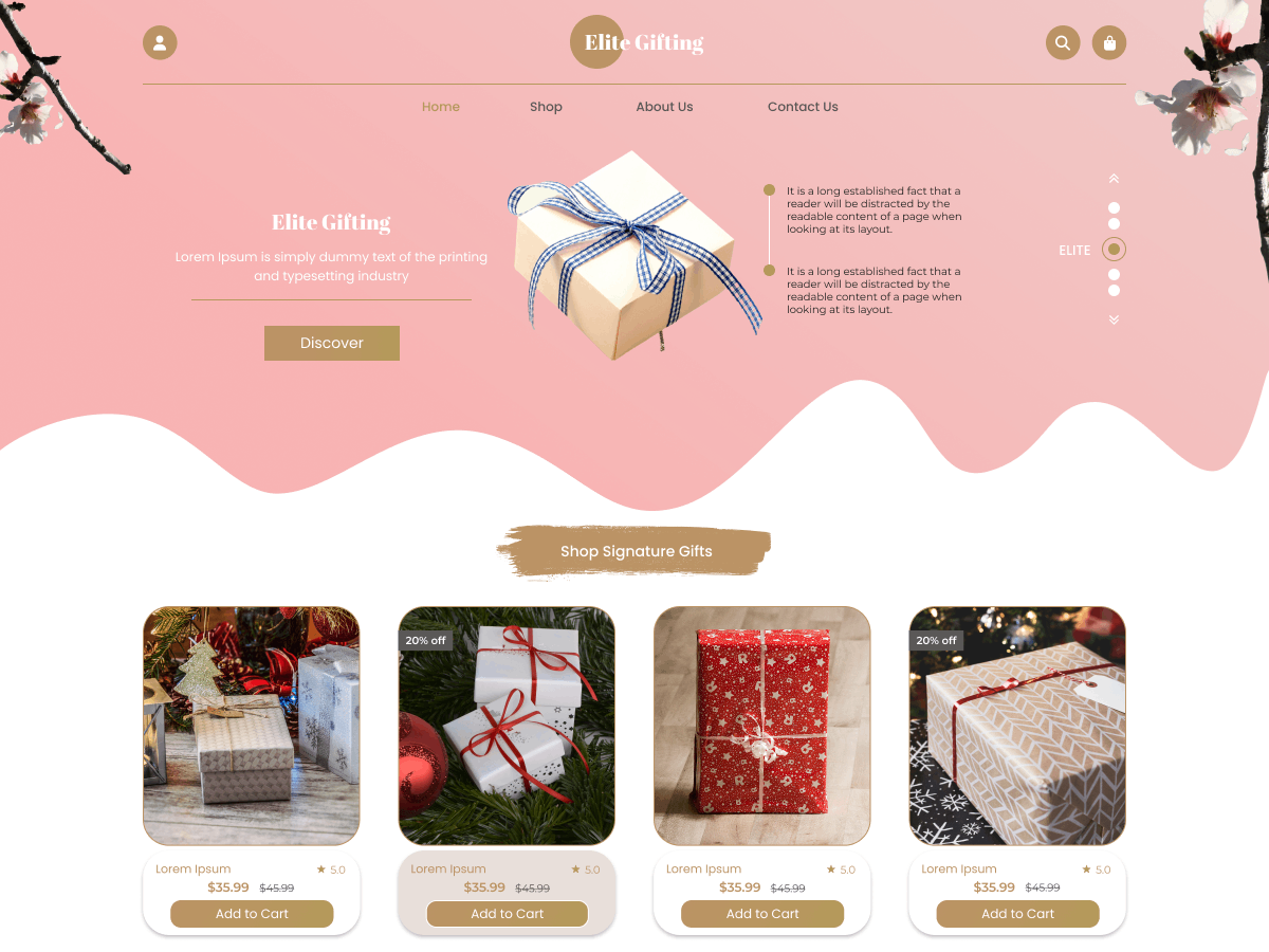 Unique Gift Preview Wordpress Theme - Rating, Reviews, Preview, Demo & Download