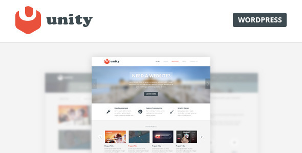 Unity Preview Wordpress Theme - Rating, Reviews, Preview, Demo & Download
