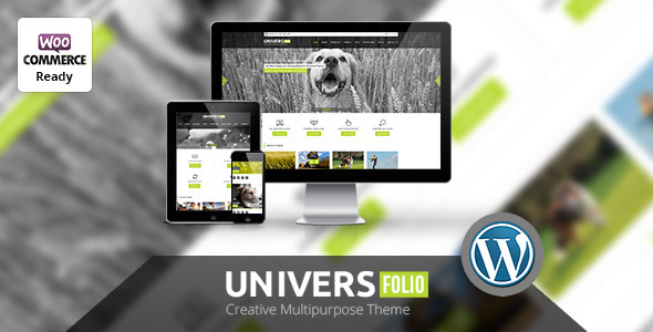 Universfolio Preview Wordpress Theme - Rating, Reviews, Preview, Demo & Download