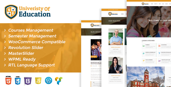 University Of Preview Wordpress Theme - Rating, Reviews, Preview, Demo & Download