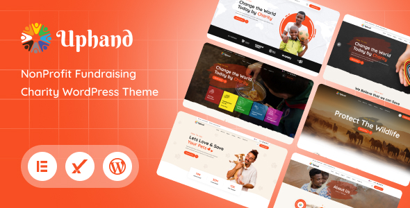 Uphand Preview Wordpress Theme - Rating, Reviews, Preview, Demo & Download