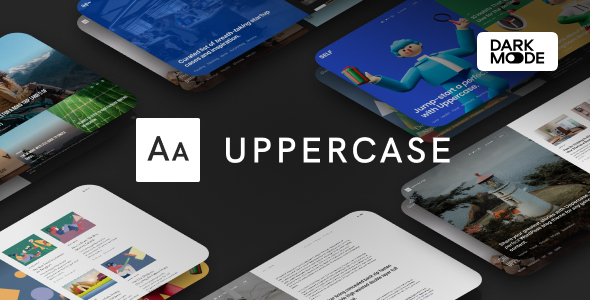 Uppercase Preview Wordpress Theme - Rating, Reviews, Preview, Demo & Download