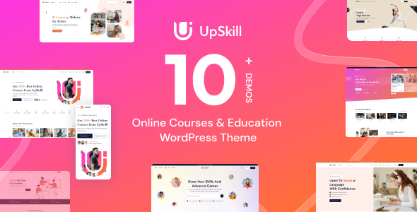 UpSkill Preview Wordpress Theme - Rating, Reviews, Preview, Demo & Download