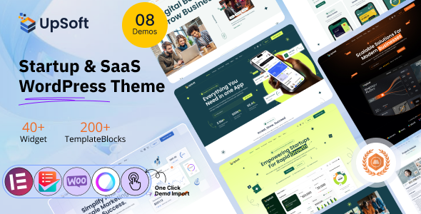 Upsoft Preview Wordpress Theme - Rating, Reviews, Preview, Demo & Download