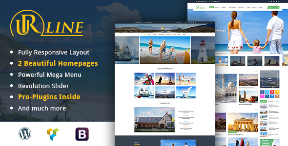 Urline Preview Wordpress Theme - Rating, Reviews, Preview, Demo & Download