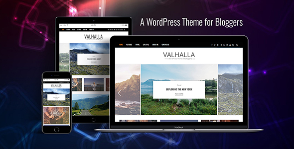 Valhalla Preview Wordpress Theme - Rating, Reviews, Preview, Demo & Download