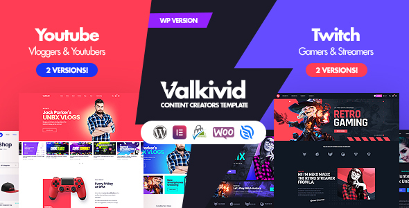 Valkivid Preview Wordpress Theme - Rating, Reviews, Preview, Demo & Download