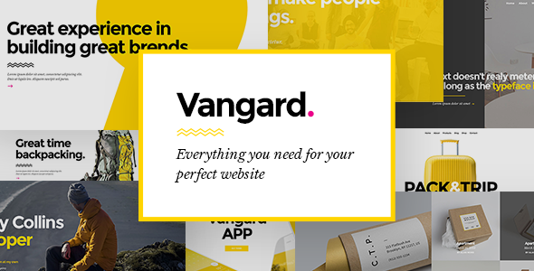 Vangard Preview Wordpress Theme - Rating, Reviews, Preview, Demo & Download