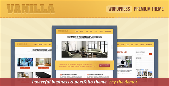 Vanilla Preview Wordpress Theme - Rating, Reviews, Preview, Demo & Download