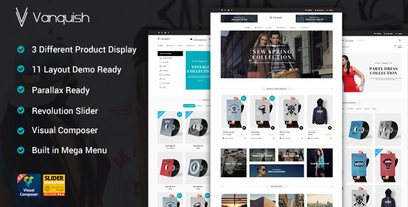 Vanquish Preview Wordpress Theme - Rating, Reviews, Preview, Demo & Download