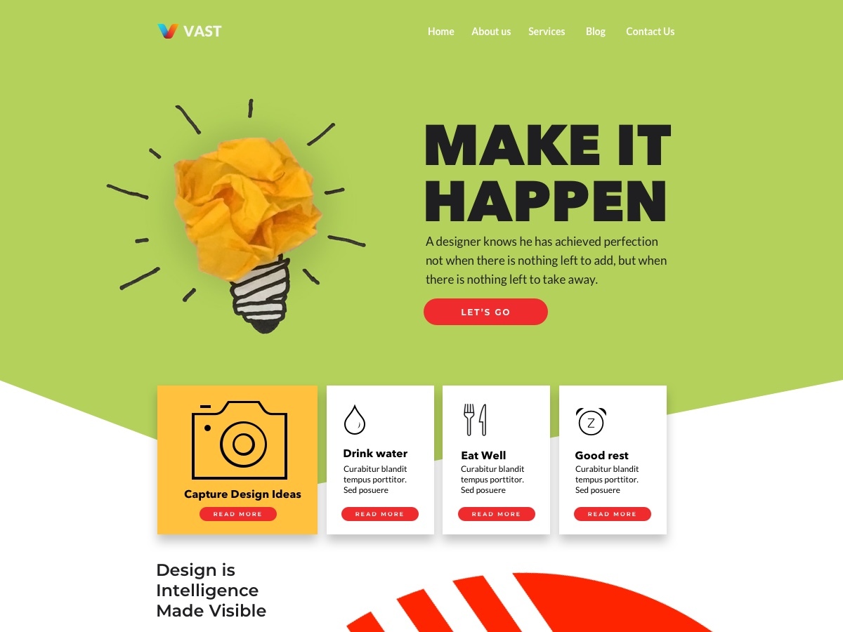 Vast Preview Wordpress Theme - Rating, Reviews, Preview, Demo & Download