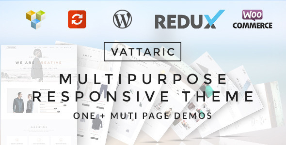 Vattaric Preview Wordpress Theme - Rating, Reviews, Preview, Demo & Download