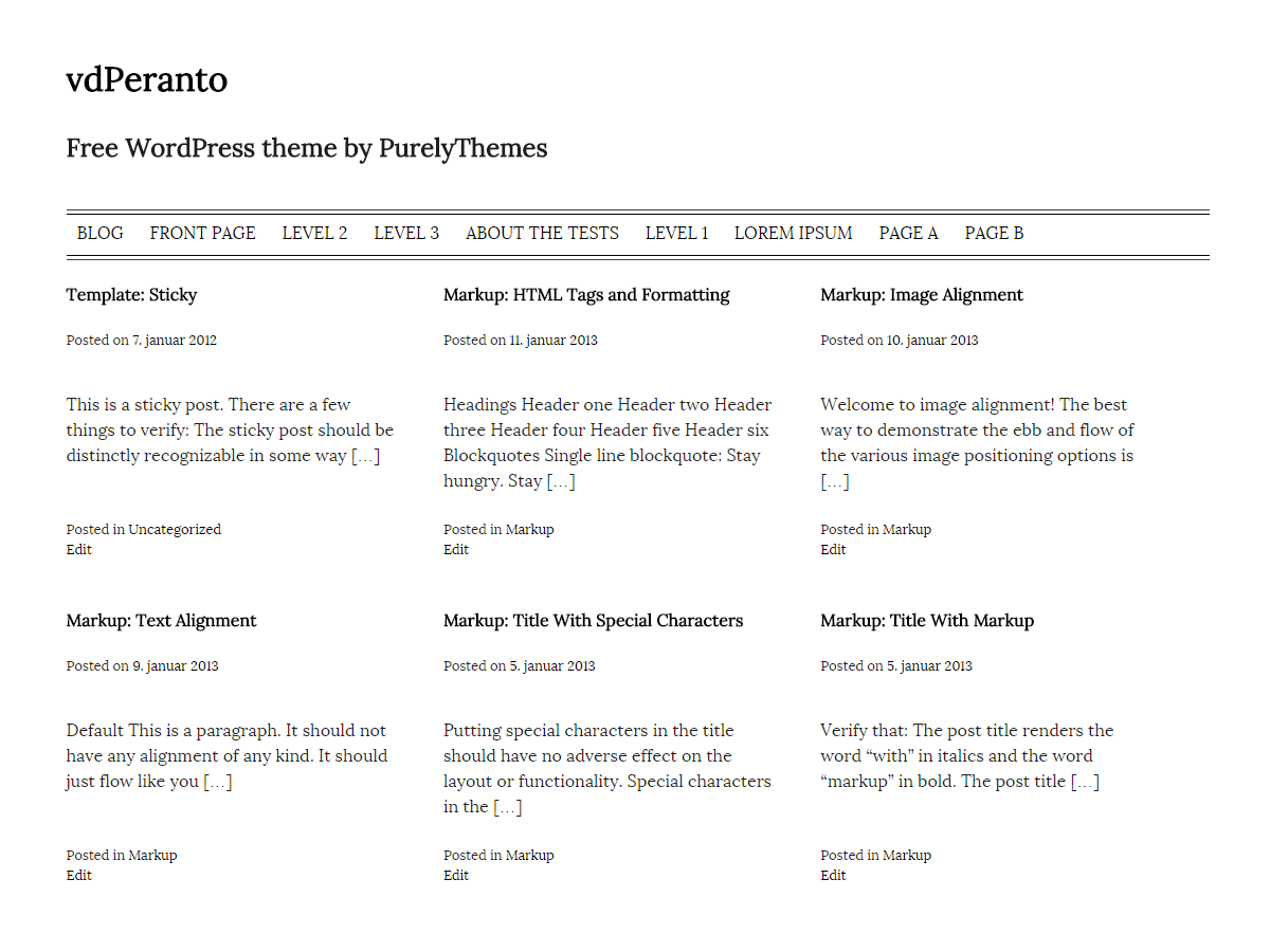 VdPeranto Preview Wordpress Theme - Rating, Reviews, Preview, Demo & Download