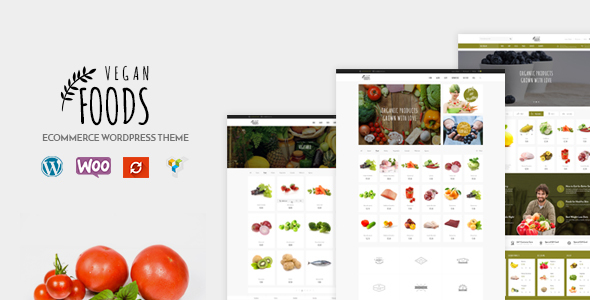 Vegan Food Preview Wordpress Theme - Rating, Reviews, Preview, Demo & Download