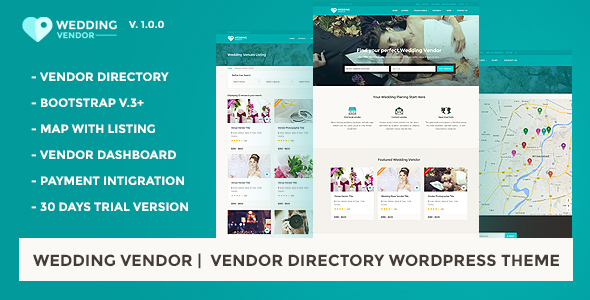 Vendor Directory Preview Wordpress Theme - Rating, Reviews, Preview, Demo & Download