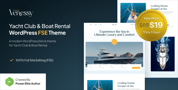 Venessy Preview Wordpress Theme - Rating, Reviews, Preview, Demo & Download
