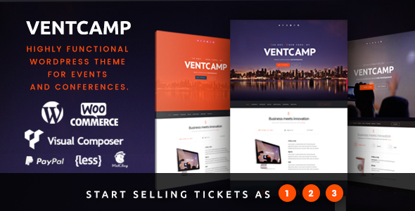 Ventcamp Preview Wordpress Theme - Rating, Reviews, Preview, Demo & Download