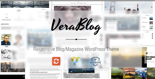 VeraBlog Preview Wordpress Theme - Rating, Reviews, Preview, Demo & Download