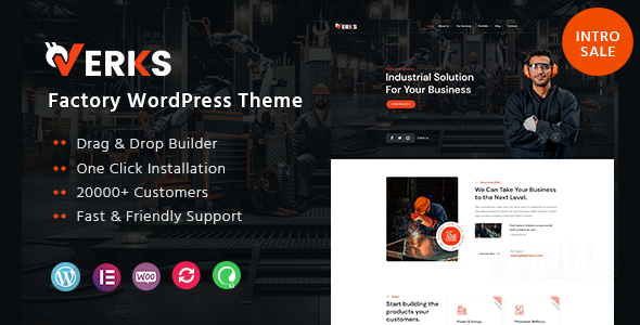 Verks Preview Wordpress Theme - Rating, Reviews, Preview, Demo & Download