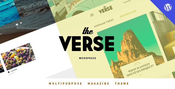Verse Preview Wordpress Theme - Rating, Reviews, Preview, Demo & Download