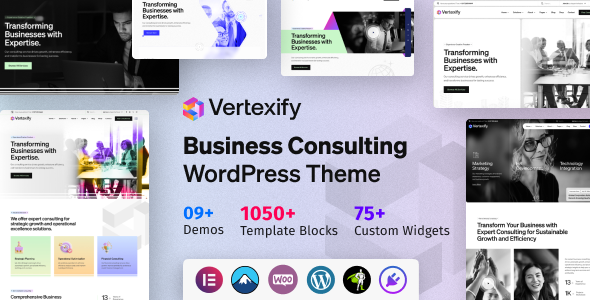 Vertexify Preview Wordpress Theme - Rating, Reviews, Preview, Demo & Download