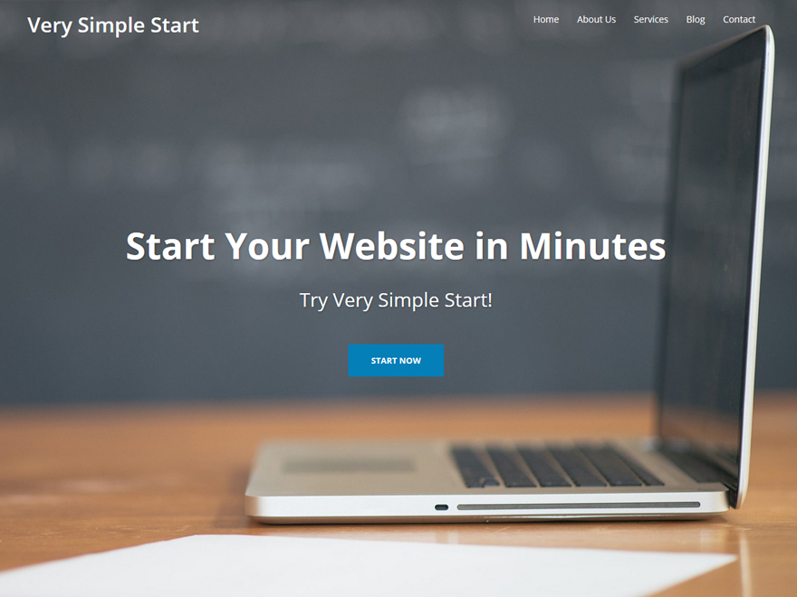 VerySimpleStart Preview Wordpress Theme - Rating, Reviews, Preview, Demo & Download