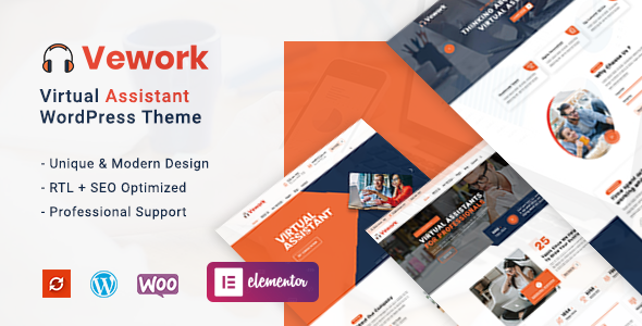 Vework Preview Wordpress Theme - Rating, Reviews, Preview, Demo & Download