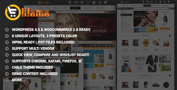 VG Lilama Preview Wordpress Theme - Rating, Reviews, Preview, Demo & Download