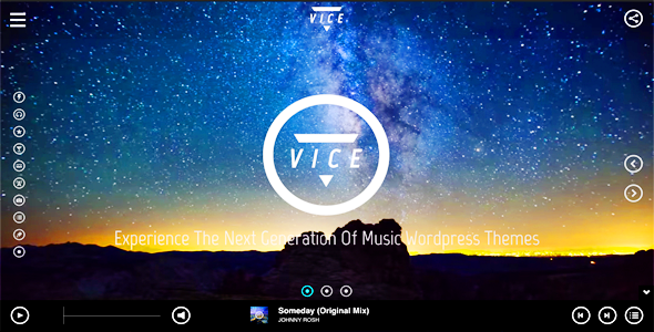 Vice Preview Wordpress Theme - Rating, Reviews, Preview, Demo & Download